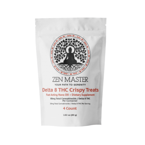 Zen Master Delta 8 Crispy Treats 4 Pack